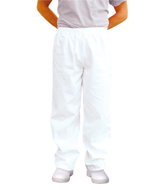 2208 - Pantalon taille elastiquée - White - R