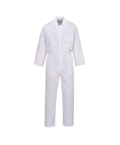 Portwest 2802 - Standard Coverall - White - R