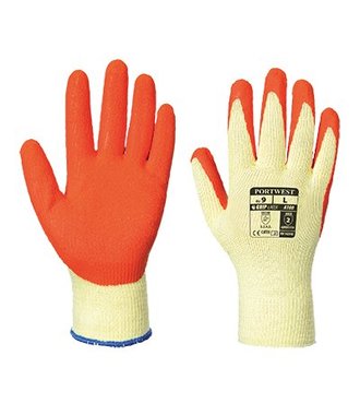 A100 - Gant Enduit Latex - Orange - R