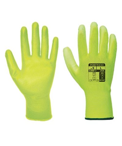 Portwest A120 - PU Handflächen Handschuh - YeYe - R