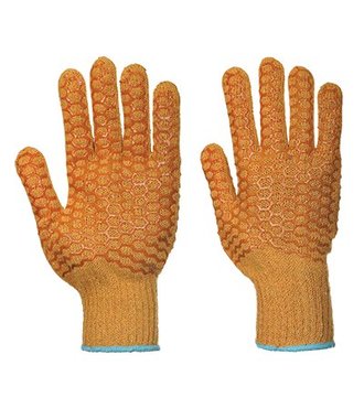 A130 - Criss Cross Glove - Orange - R