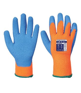 A145 - Cold Grip Glove - OrBlu - L