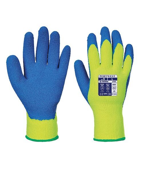 Portwest A145 - Cold Grip Glove - YeBlu - R