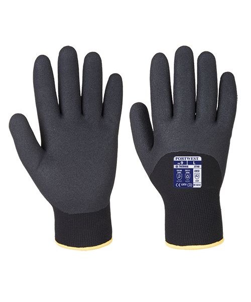 Portwest A146 - Arctic Winter Glove - Black - R