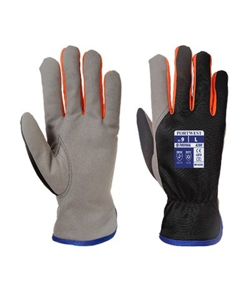 Portwest A280 - Wintershield Glove - BkOr - R