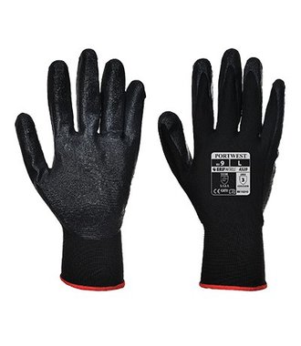 A320 - Dexti-Grip Handschoen - Black - R