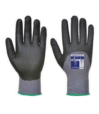 A352 - DermiFlex Ultra Glove - GreyBk - R