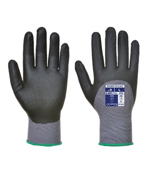 Portwest A352 - DermiFlex Ultra Glove - GreyBk - R