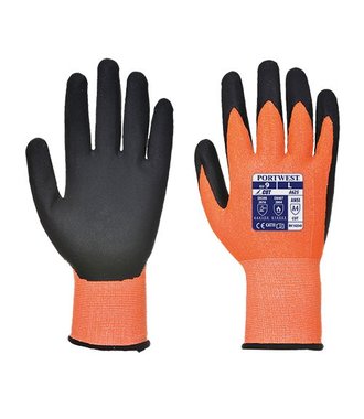 A625 - Vis-Tex5 Cut Resistant Glove - OrBk - R