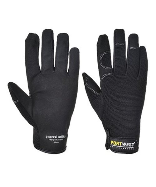 Portwest A700 - Algemeen Gebruik - Hoogwaardige Handschoen - Black - R