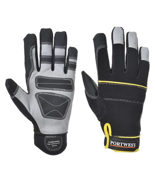 Portwest A710 - Tradesman – Hochleistungs Handschuh - Black - R