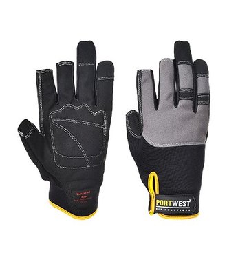 A740 - Powertool Pro - High Performance Glove - Black - R