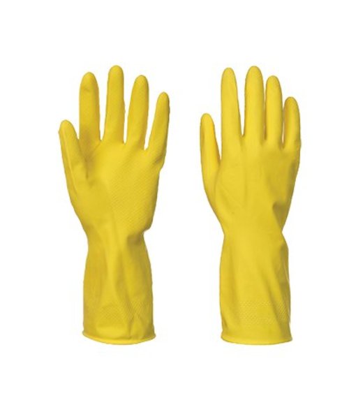 Portwest A800 - Gant Latex de ménage - Yellow - R