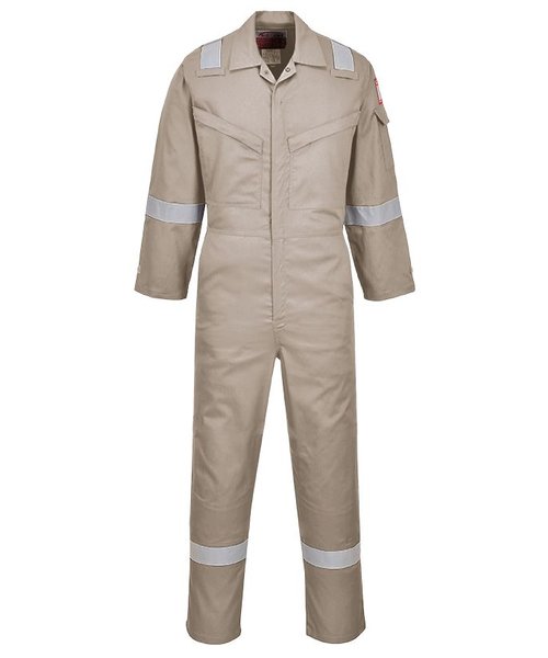 Portwest AF73 - Combinaison Araflame Silver - Khaki - R