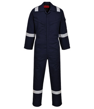 AF73 - Araflame Silver Overall - Navy - R