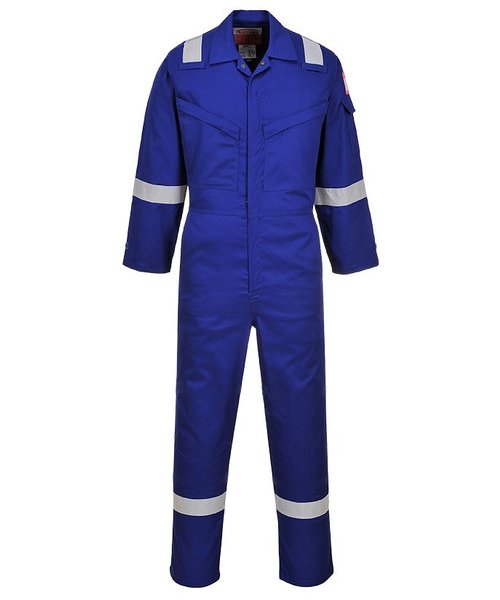 Portwest AF73 - Araflame Silver Coverall - Royal - R