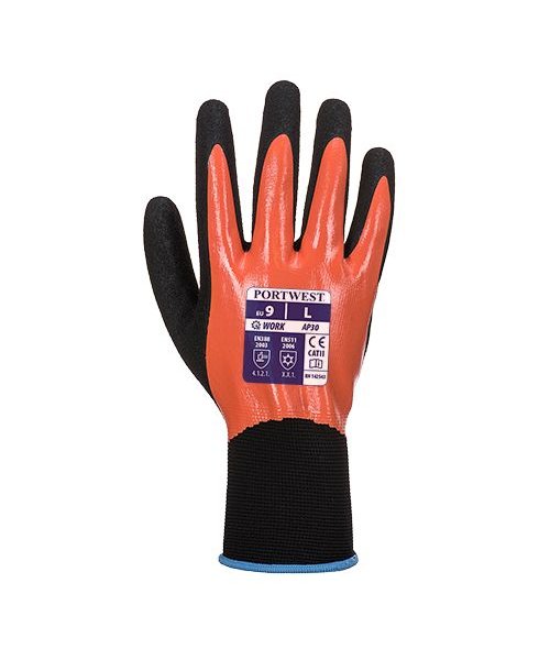 Portwest AP30 - Dermi Pro Glove - OrBk - R