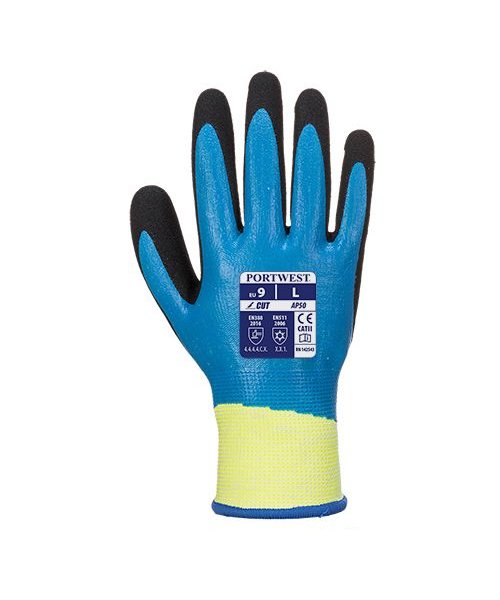 Portwest AP50 - Aqua Pro Schnittschutzhandschuh - BluBk - R