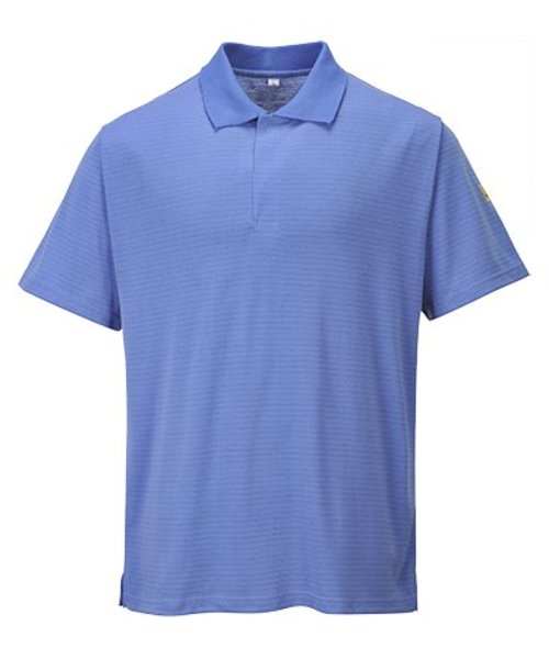 Portwest AS21 - Anti-Static ESD Polo Shirt - HosBlu - R