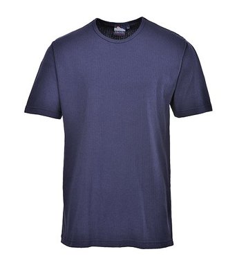 B120 - Kurzarm Thermo-T-Shirt - Navy - R