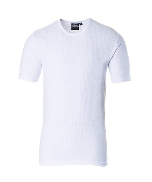 Portwest B120 - Kurzarm Thermo-T-Shirt - White - R