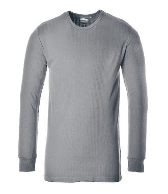 B123 - T-shirt Thermique Manches Longues - Grey - R