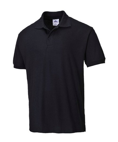 Portwest B210 - Naples Polo Shirt - Black - R