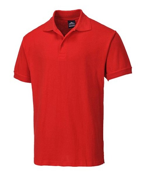 Portwest B210 - Naples Polo Shirt - Red - R