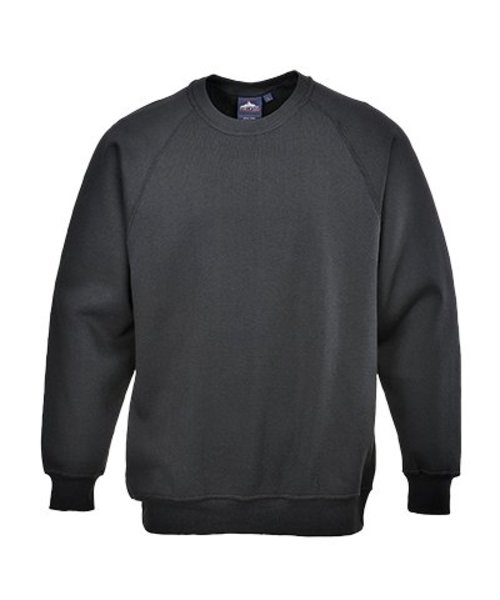 Portwest B300 - Roma Sweatshirt - Black - R
