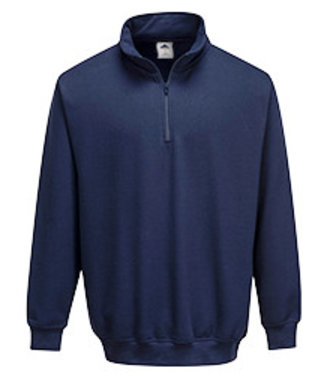 B309 - Sweatshirt col zippé Sorrento - Navy - R