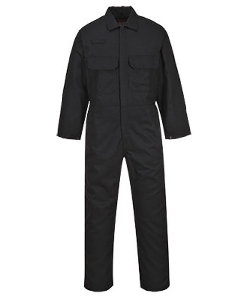 Portwest BIZ1 - Bizweld Vlamvertragende Overall - Black - R