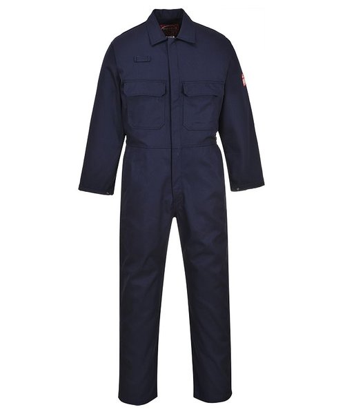 Portwest BIZ1 - Bizweld Flame Resistant Coverall - Navy T - T