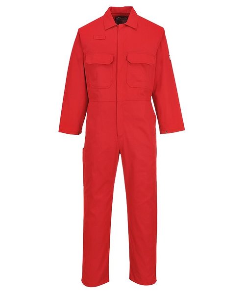 Portwest BIZ1 - Bizweld Flame Resistant Coverall - Red T - T