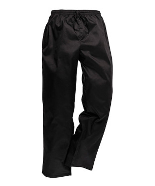 Portwest C070 - Broek met aansnoerkoord - Black - R