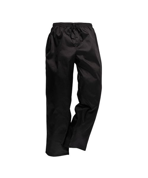 Portwest C070 - Drawstring Trousers - BlackT - T