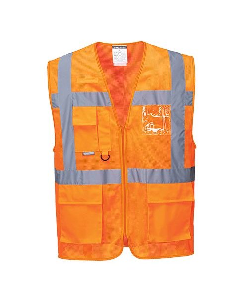 Portwest C376 - Warnschutzweste MeshAir Athen EXECUTIVE - Orange - R