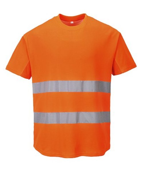 Portwest C394 - Netz-T-Shirt - Orange - R