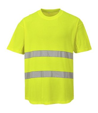 C394 - Netz-T-Shirt - Yellow - R