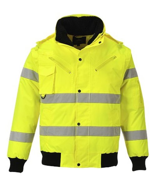 Portwest C467 - Blouson Bomber HiVis 3 en 1 - Yellow - R