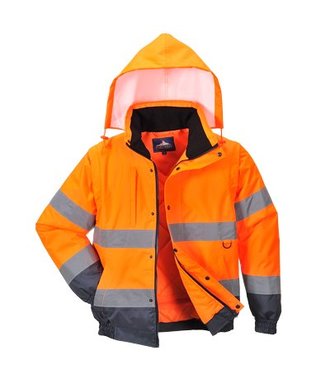 C468 - HI-Vis 2-in-1 Bomberjack - Orange - R