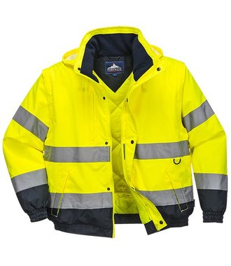 C468 - HI-Vis 2-in-1 Bomberjack - Yellow - R