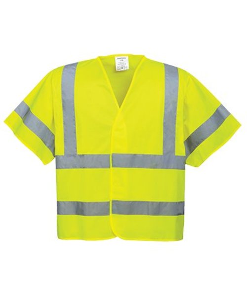 Portwest C471 - Kurzarm-Warnschutzweste - Yellow - R