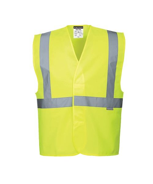 Portwest C472 - Hi-Vis One Band & Brace Vest - Yellow - R