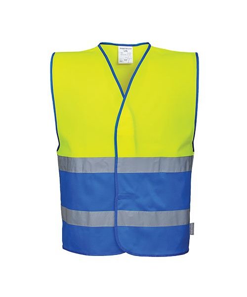 Portwest C484 - Hi-Vis Two Tone Vest - YeRb - B