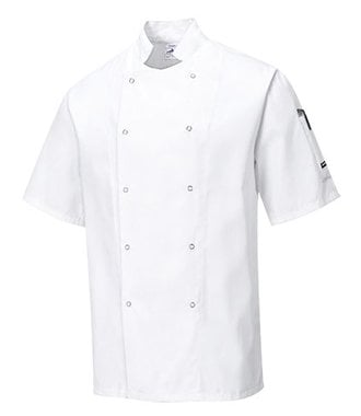 C733 - Cumbria Chefs Jacket - White - R