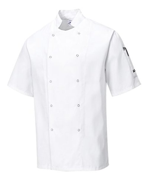 Portwest C733 - Cumbria Chefs Jacket - White - R