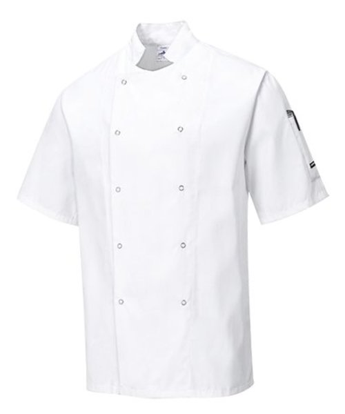 Portwest C733 - Veste de cuisine Cumbria - White - R