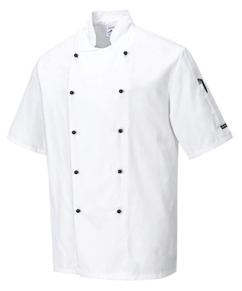 Portwest C734 - Kent Chefs Jacket - White - R