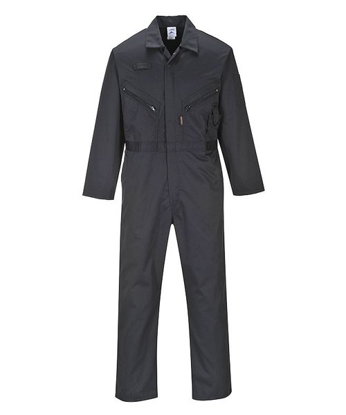 Portwest C813 - Liverpool Zip Coverall - BlackT - T