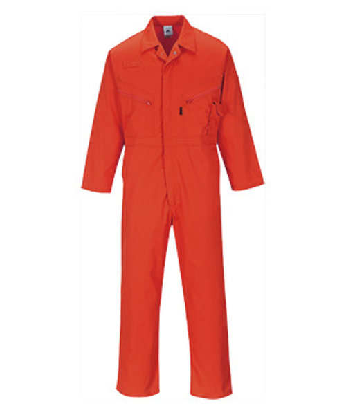 Portwest C813 - Liverpool Zip Coverall - Red - R